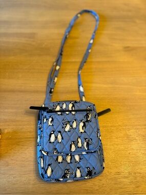 Vera Bradley Playful Penguins hipster crossbody bag